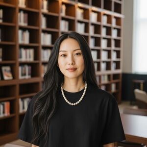 Monet Vintage-Style Faux Pearl Beaded Necklace – Gold Tone Adjustable Chain